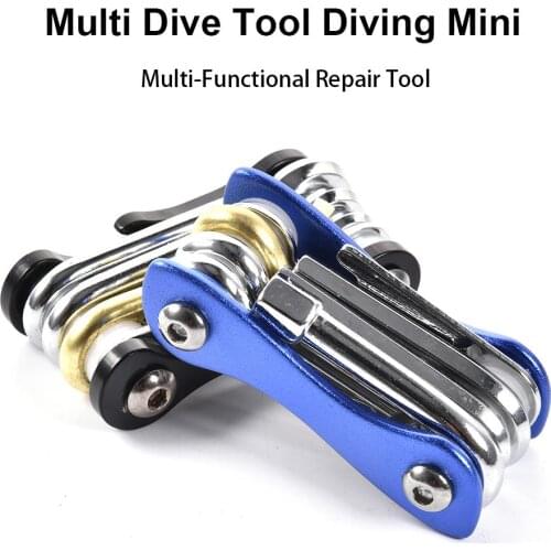 Multi Dive Tool Diving Mini Multi-Functional Repair Tool