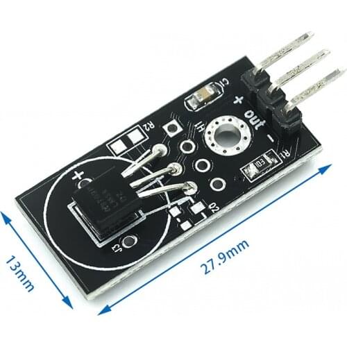 18B20 DS18B20 Digital Signal Output Temperature Measurement Module Board Detection Sensor for Arduino DC 5V Dupont Wire