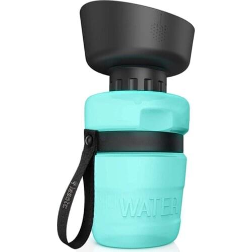 Portable Pet Dog Water Bottle Foldable Squeeze Type Pet Puppy Feeder Bowl Outdoor Travel Dog Feed Bowl Drinking Water Dispenser