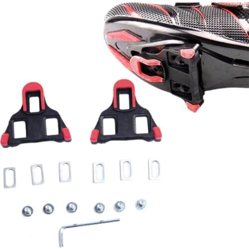 Portable Pedal Cleat Effective Anti-slid Plastic Stable Reliable Cycling Cleat for Bicycling Traveling