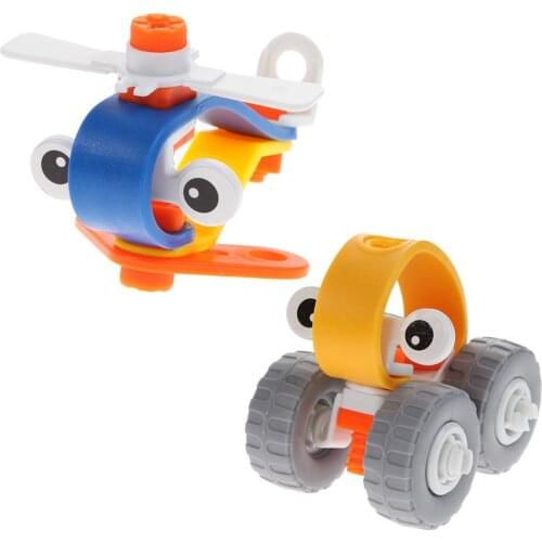 Adventure Car Robot DIY Assembly Solar Power Puzzle Science Learning Toy for Children Kids