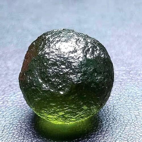 Natural Moldavite Czech Meteorite Impact Glass Beads Rough Stone Crystal Energy Stone