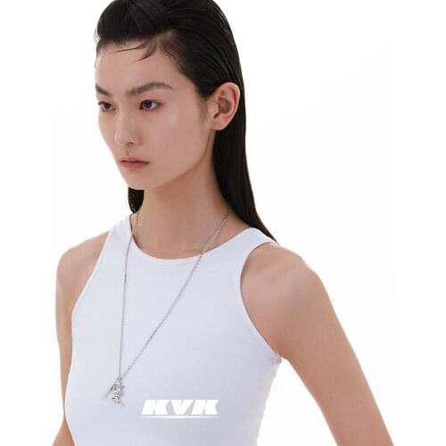 618 pre sale KVK youth series light luxury feeling cool wind youth has you element 9 Special Shaped Pendant Chain