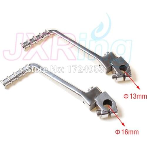 Stainless Steel Kick Start Lever 13mm/16mm Mounting Hole For Motorcycle ATV MX YX GPX KAYO 140/150/160cc Dirt bike Spare Parts