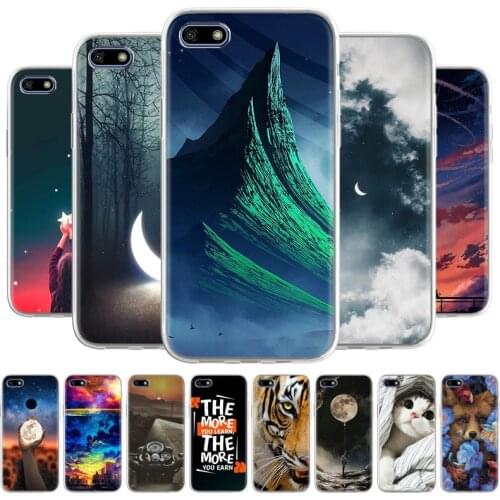 Silicone Case For Huawei Honor 7A Case 5.45" Soft TPU Phone Cases On Huawei Honor 7A Pro 7 A DUA-L22 Russian Back Cover Bumper