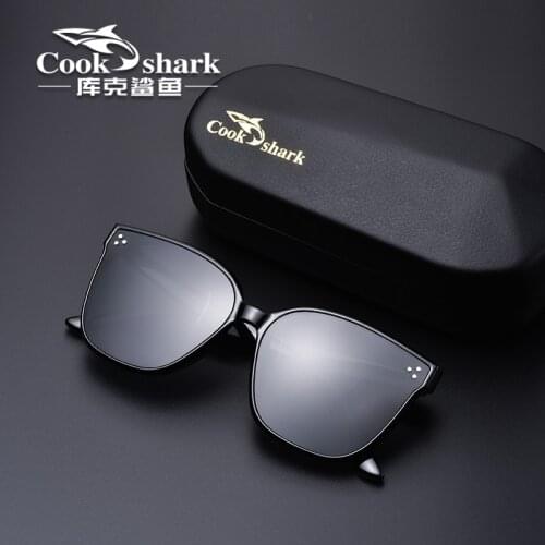 Cook Shark 2021 new GM polarized sunglasses UV protection for men and women online celebrity sunglasses driving special big face