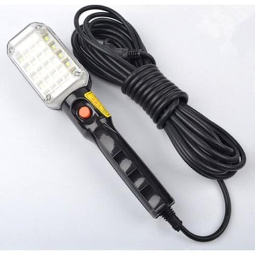 1PCS LED Work Flashlights 360°Rotation Car Repair Working Lamp Powered Torch Magnet Hook Tent Camping Lantern