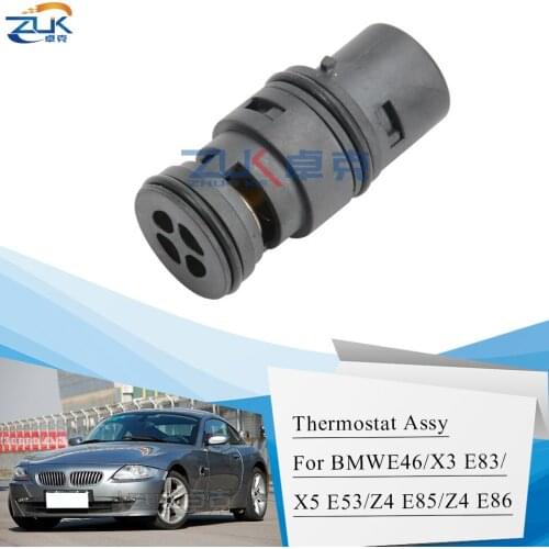 ZUK Coolant Thermostat For BMW E46 318 320 323 325 328 330 For X3 E83 For X5 E53 For Z4 E85 E86 OEM:17111437362