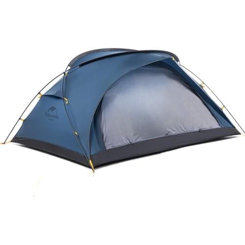 Narurehike Ultralight 2 People Outdoor Camping Tents Silicone Coating Single Layer Hiking Tents Waterproof PU4000 Bear-UL2
