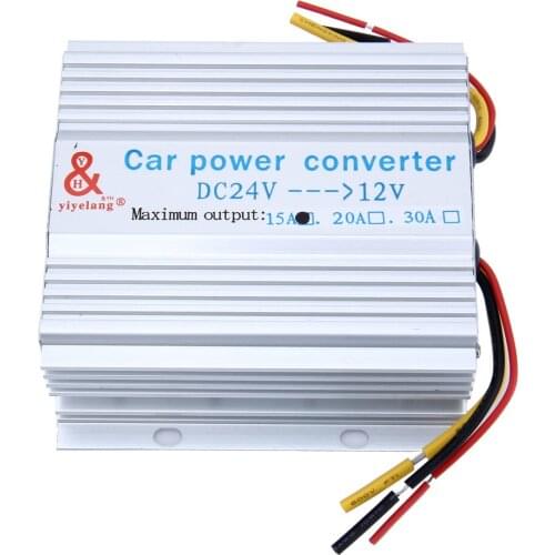 1 Piece DC 24V to 12V step-down converter 15A Car Step Down Power Voltage Regulator DC DC Converter