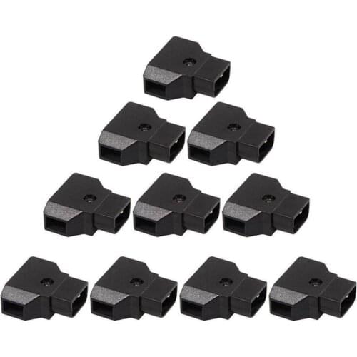 10Pcs D-Tap Dtap Power Male Rewirable Cable Socket Rig Battery