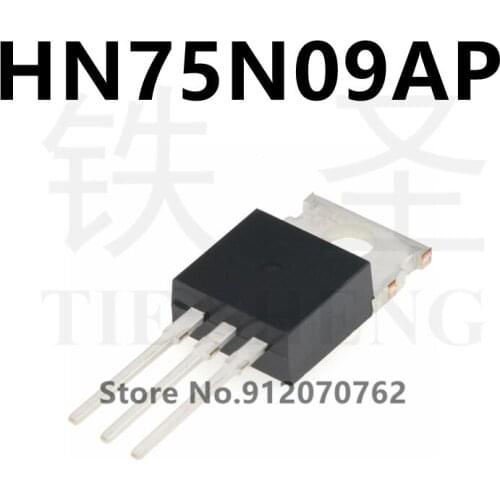 10PCS/LOT New original HN75N09AP 75N09AP 90V/75A TO-220