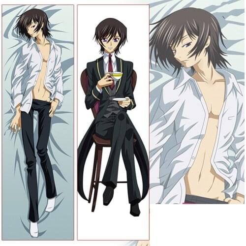 Anime CODE GEASS Lelouch of the Rebellion Lelouch Lamper Cosplay Dakimakura Hugging Body Pillow Case Male Otaku Cover Pillowcase