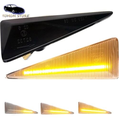 Car Side Marker Turn Signal LED Dynamic Indicator Lights for Renault Avantime Espace Megane Scenic Grand Scenic Vel Satis Wind