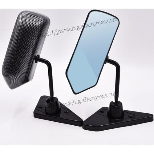 Carbon fiber material Rear view side mirror glass for Modified Car Side Rear View Mirror