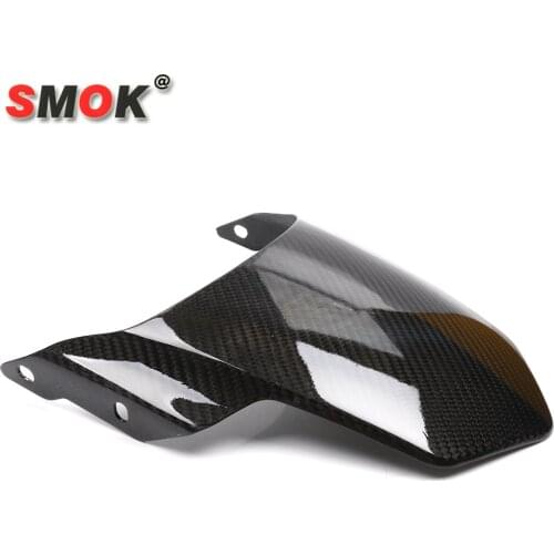 Motorcycle Scooter Accessories Carbon Fiber Rear Hugger Fender Mudguard Mudflap Taillight Cover Guard For Yamaha BWS X 125