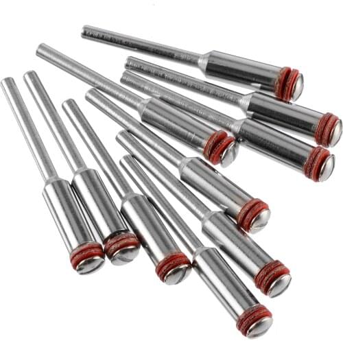 10pcs 2.35mm Screw Mandrel Shank Cut-off Wheel Holder For Small Woodworking Circular Saw Blade Cutting Abrasive Tool Accessories