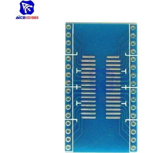 Diymore 5PCS/Lot SOP32 to DIP32 1.27mm 2.54mm Adapter PCB Board Converter DIY