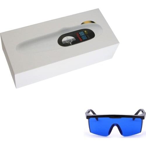 Prostatitis treatment cold laser pain relief device and goggles for home use
