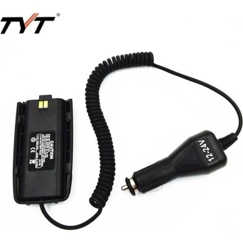 Original TYT Car Charger Battery Eliminator for TYT Walkie Talkie 10W High Power TH-UV8000D TH-UV8000E Two Way Radio