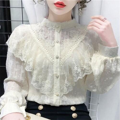 Shan liao Yi Collar Blouses