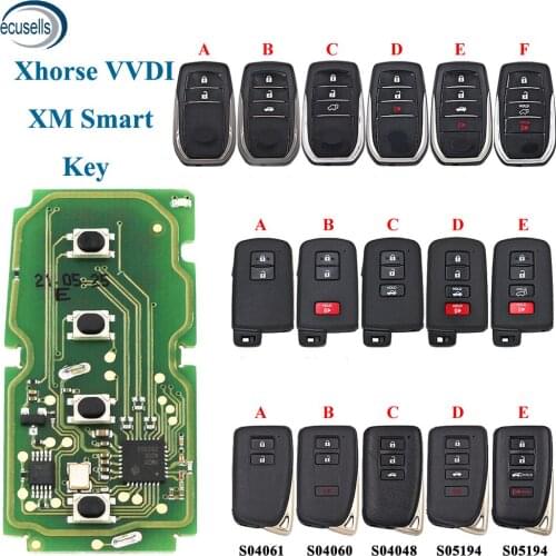 Xhorse VVDI XM Smart Key Universal For Toyota 8A /4D for KEY TOOL Plus Max VVDI2 VVDI Mini Board 0020 2110 3370 5290 F43 A433