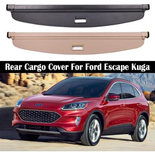 Rear Cargo Cover For Ford Escape Kuga 2020 2021 privacy Trunk Screen Security Shield shade Accessories