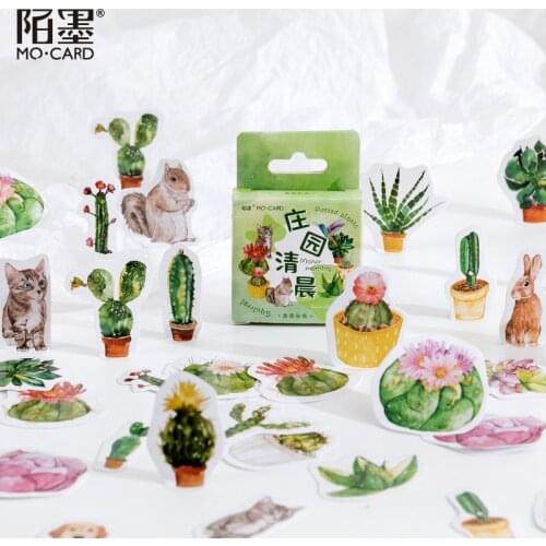 20sets/1pack Kawaii Stationery Stickers Manor Early Morning Series Planner Decorative Mobile Stickers Scrapbooking DIY Craft