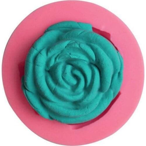 3D Roses Shape Cake Mold Soap Candy Chocolate Ice Cake Molds Embossed Fondant Silicone Mould DIY Cake Decoration Bakeware Tools
