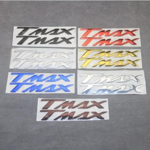 3D Sticker Vinyl Decal T-MAX Logo Badge TMAX Stickers For YAMAHA T-MAX530 TMAX530 T-MAX500 TMAX500