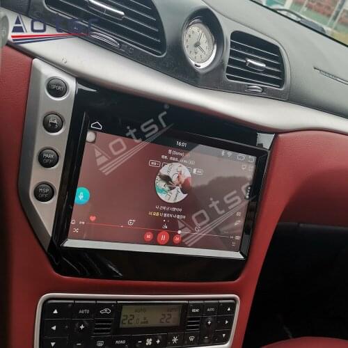 Android LCD Touch Air Conditioner Display GPS Navigation For Maserati GT/GTS/GF/MC 2007-2017 Car Radio Multimedia Player Stereo