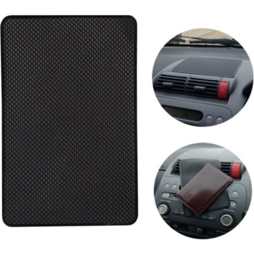Car Anti-Slip Dash Mat Auto Silicone Dashboard Mat For Phone 20*12.7cm Auto Storage Pads Car Interior Accessories