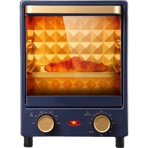 Household 12L Vertical Mini Electric Oven Multi-Function Intelligent Baking Bread Small Breakfast Machine 3rd Floor Can Be Timed