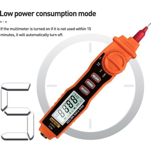 ANENG A3002 Digital Multimeter Pen Type 4000 Telt Met Niet Contact Ac/dc Spanning Weerstand Diode Continuïteit Tester Tool