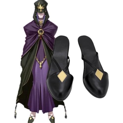Fate grand order Medea Boots Cosplay fgo Anime Shoes