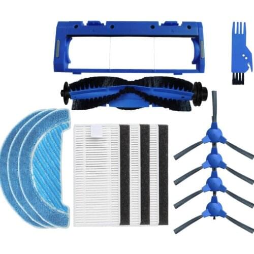 HEPA Filter Mop Cloth Rags Side Brushes Main Roller Brush for Cecotec 1790 Conga 1090 Robot Vacuum Cleaner Parts Accessories