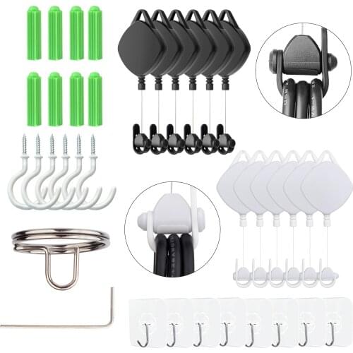 Silent VR Cable Pulley System Set For HTC Vive/Vive Pro/Oculus Rifts/Sony PS/Windows VR/Valve Index VR Cable Management