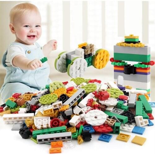 1000pcs Small Building Blocks Set ABS Assemble Bricks Parts DIY Educational Toys Compatible Brick Gift for Children