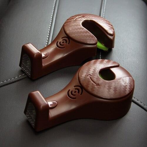 Creative car hook for car interior car item with buckle LED light hook N06C