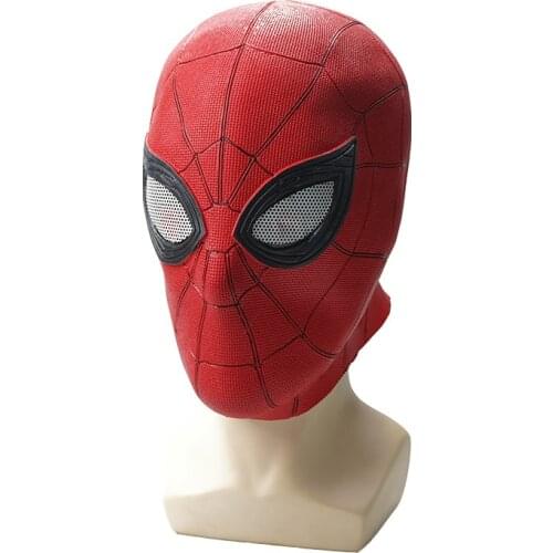 Halloween Spiderman Hero Return Latex Mask, Avengers Infinity War Superhero Adult Cosplay Skin Mask