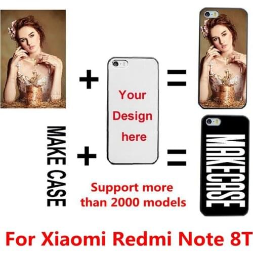 DIY Personalized custom photo name Customize printing your design picture cover case for Xiaomi Redmi Note 8T