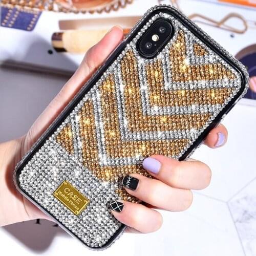 Luxury Case for Iphone 11 Pro Max Case Glitter Diamond Soft Back Cover for IPhone X XR XS Max 6 6S 7 8 Plus Case Silicone Coque