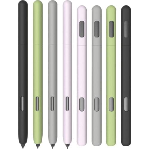 Pen Silicone Case For Samsung Tab S6 S7 Pen Pocket Cover non-slip anti-lost Tablets Smart Pen Stylus Protect Set Sleeve Skin