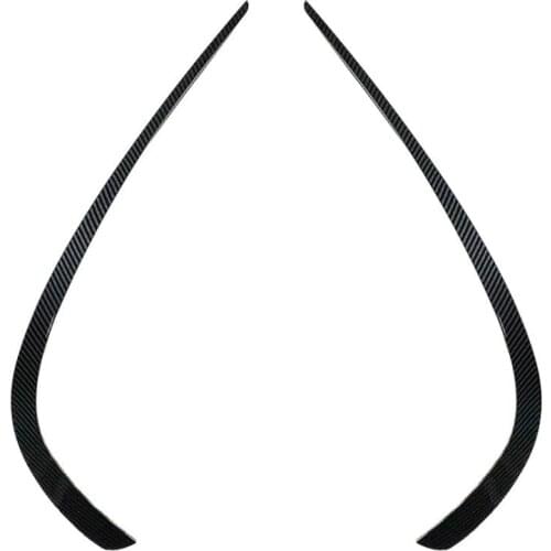 Car Front Bumper Splitter Spoiler Air Knife Covers for Mercedes-Benz E-Class Coupe C207 2013-2016 AMG Line Front bumper trim