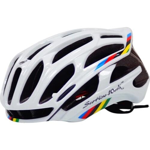 Ultralight Mountain Bike Bicycle Cycling Helmet with LED Warning Tail Light