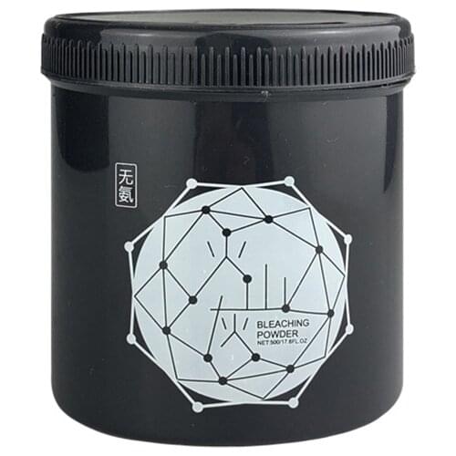 Volcanic ash Fading Powder Cream Bleaching Hair Dye Color Bleaching Powder Hairdressing Styling Lightening Whitening Agent 500g