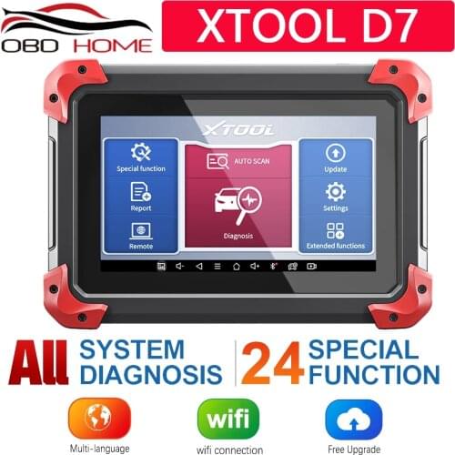 OBD2 Scanner ALL System XTOOL D7 Car Diagnostic Tool TPMS Code Reader OBD2 Key Programmer EURO Car Diagnostic KO MK808 CRP909E