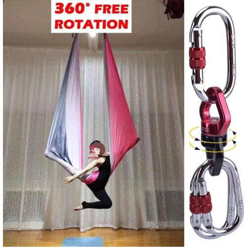 100%Nylon 4*2.8M yoga hammock set anti gravity yoga swing inversion Air yoga swing Full Set 13 Colors Indoor fitness equipment