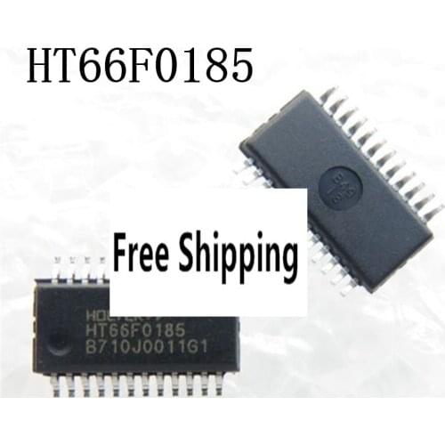 100pcs X HT66F0185 HT66F0185 SSOP24 NEW Free Shipping