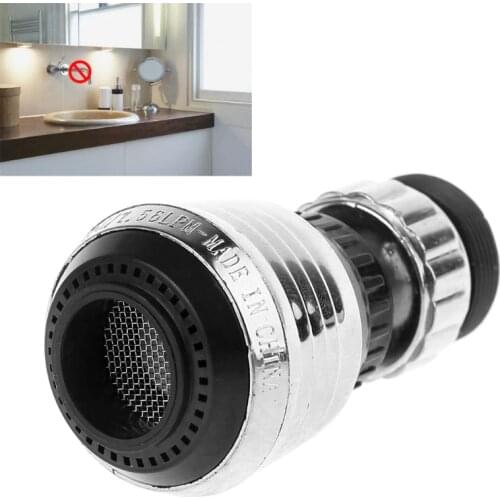360 Degree Rotate Swivel Faucet Nozzle Filter Adapter Water Saving Tap Aerator Diffuser Bathroom Tools